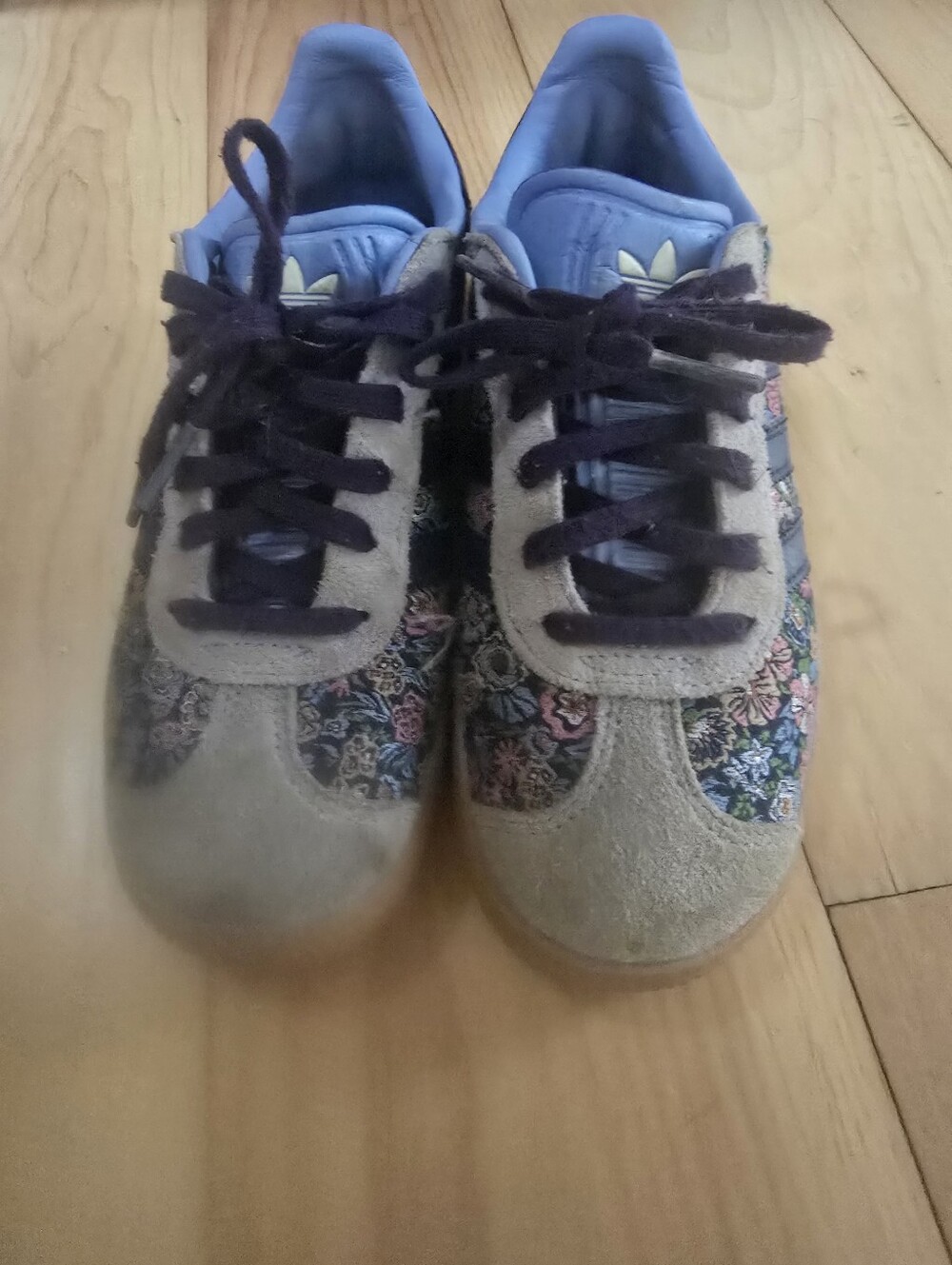 adidas Kids Samba Floral Suede Sneakers